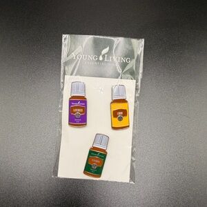 Young Living Essential Oil Limited Edition Collector pins (set of 3)